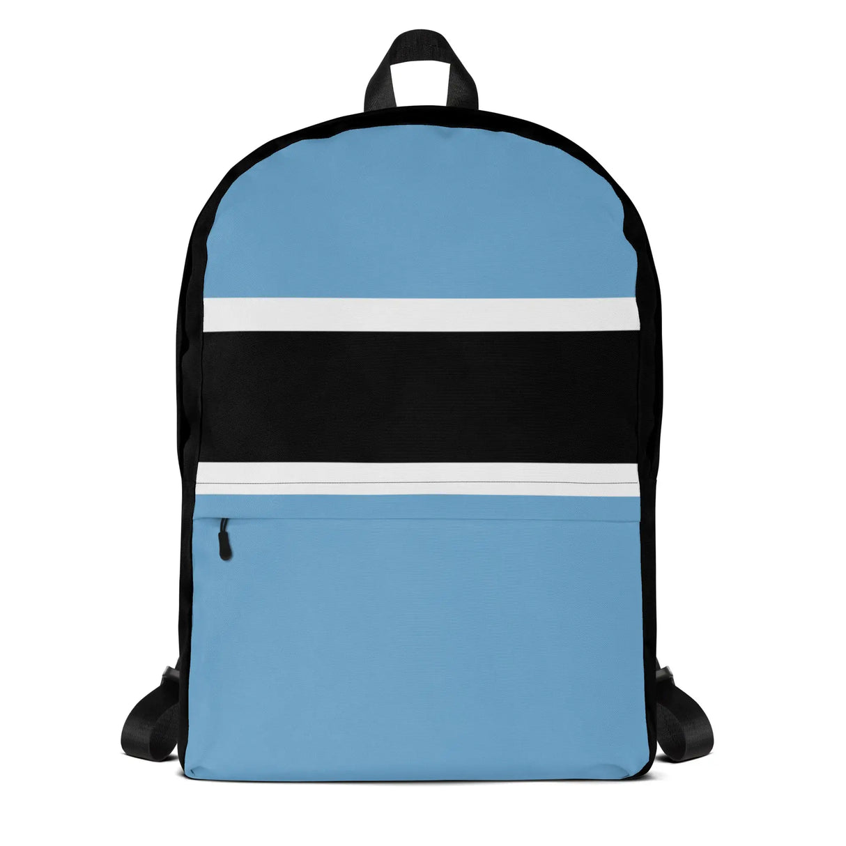 Sac à dos drapeau botswana polyester fermeture éclair robuste