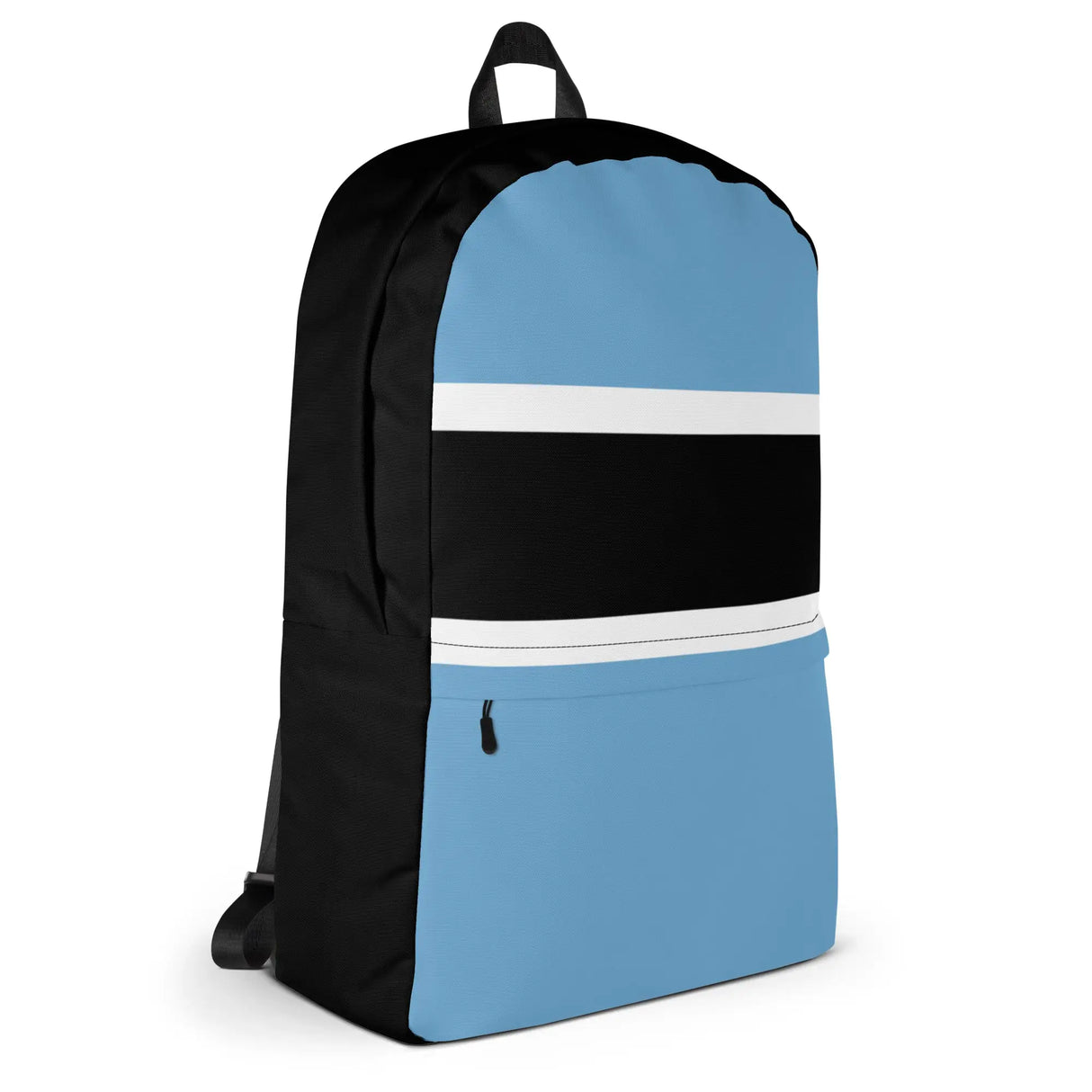 Sac à dos drapeau botswana polyester fermeture éclair robuste