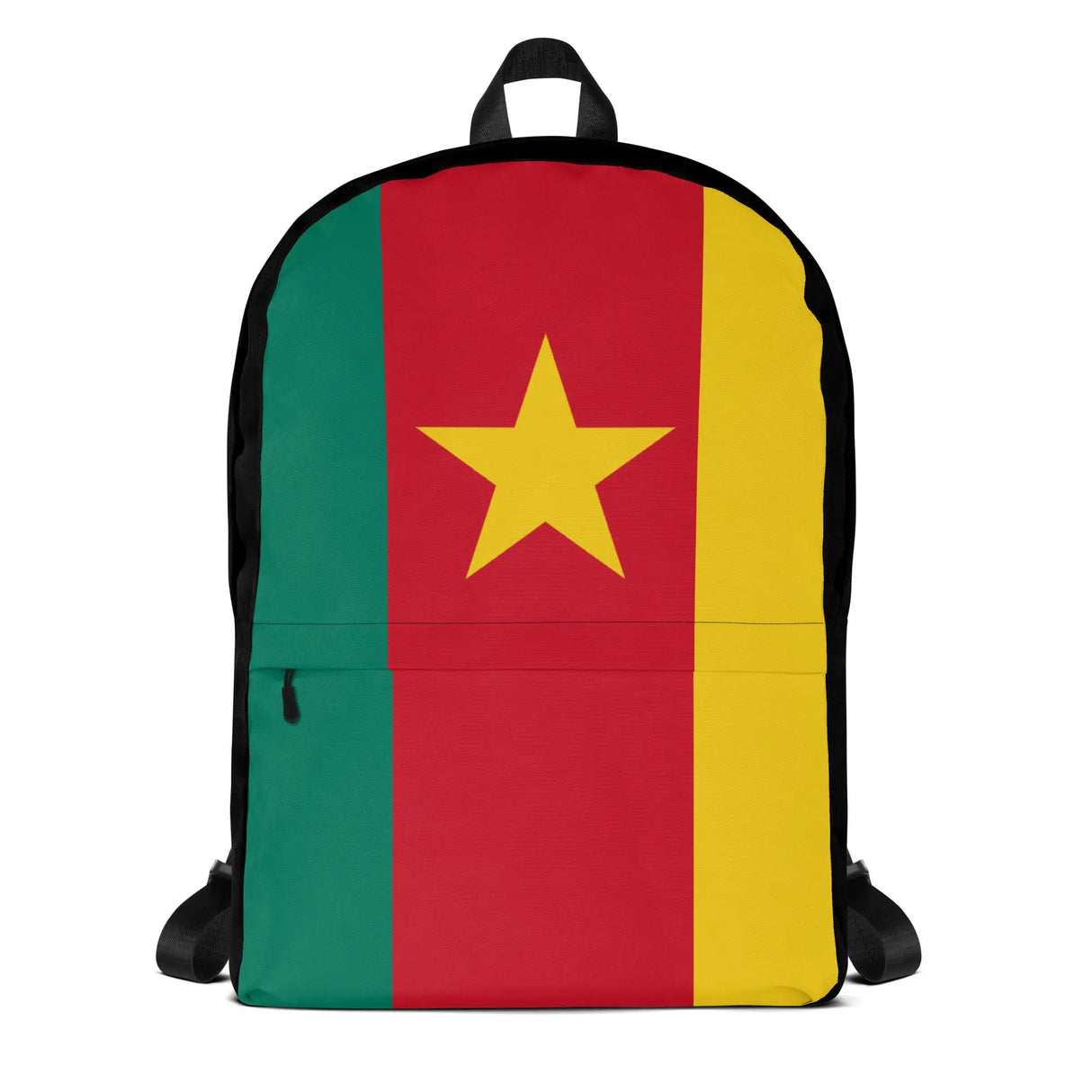 Sac à dos drapeau cameroun polyester léger résistant