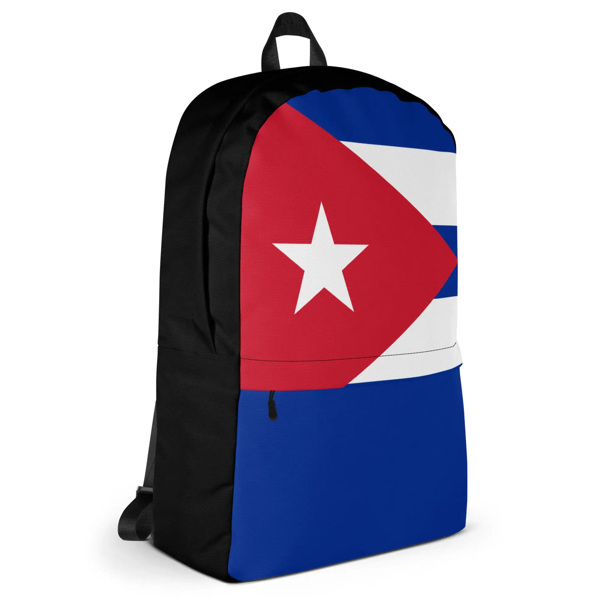 Sac à dos drapeau cuba polyester léger fermeture éclair