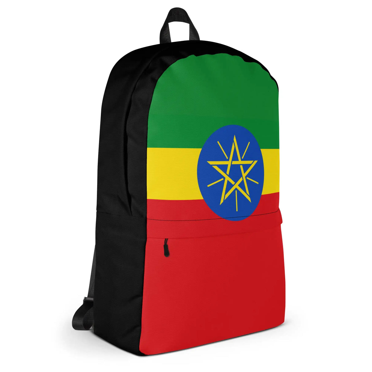 Sac à dos drapeau éthiopie polyester léger résistant