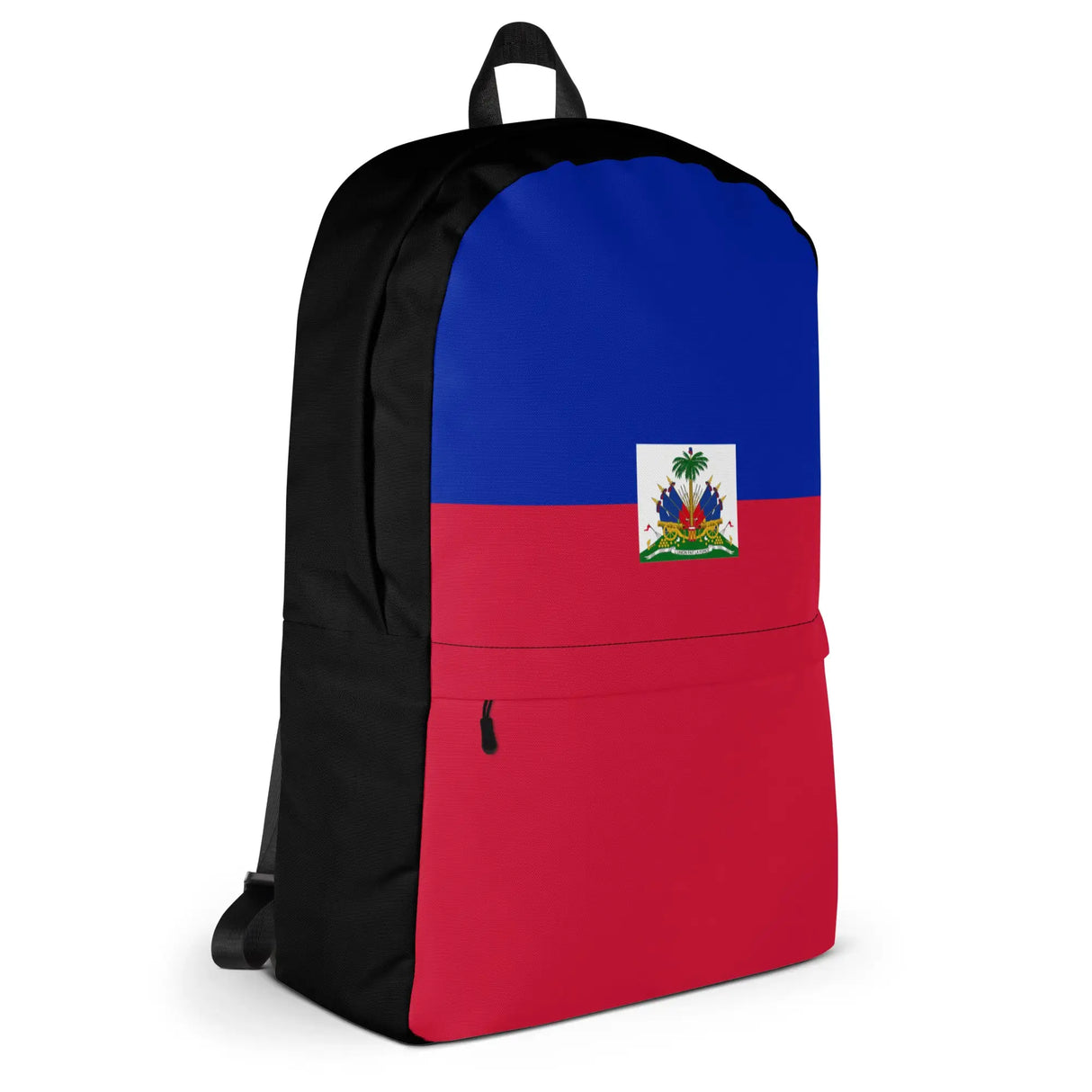 Sac à dos drapeau haïti polyester léger matériau résistant