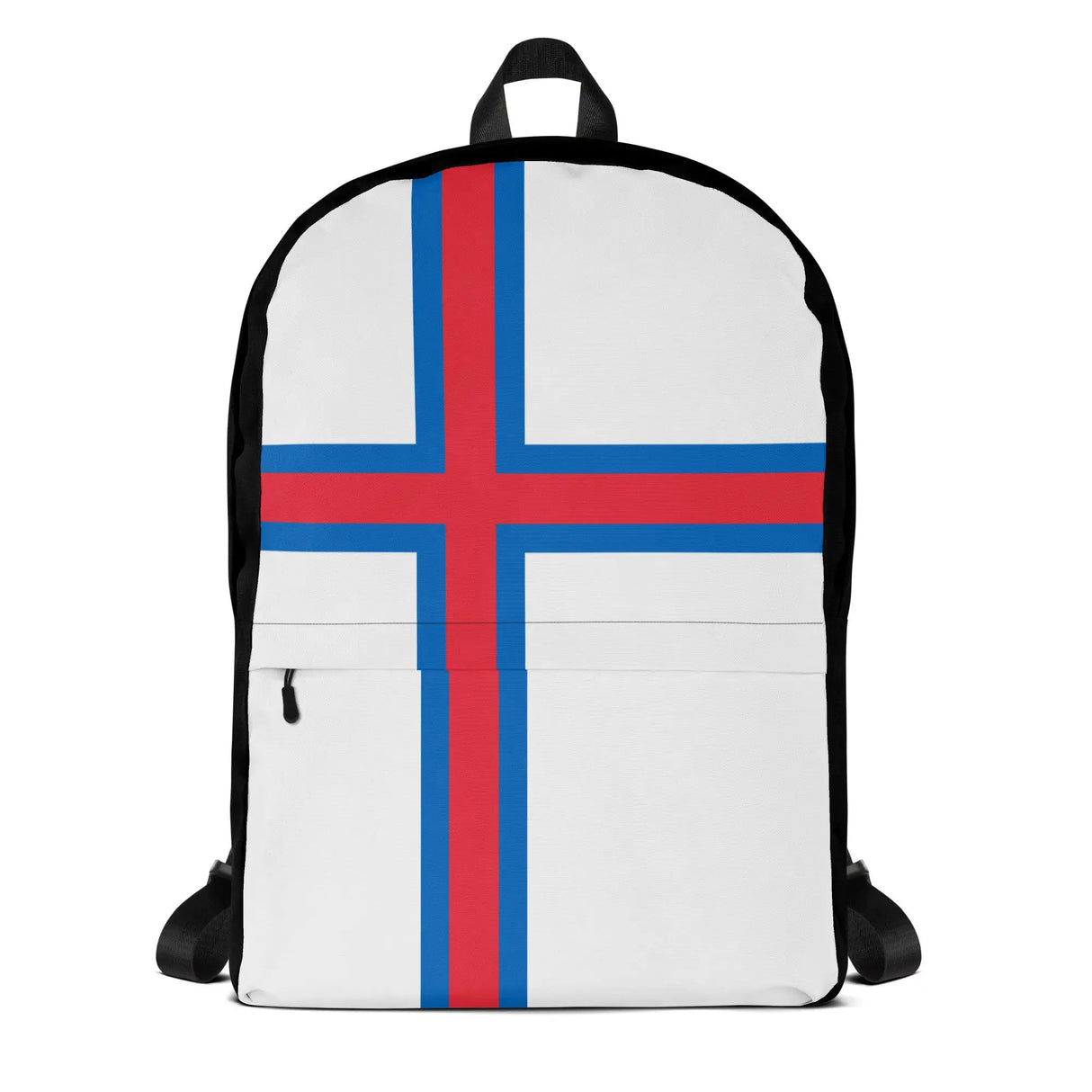 Sac à dos drapeau îles féroé polyester léger résistant