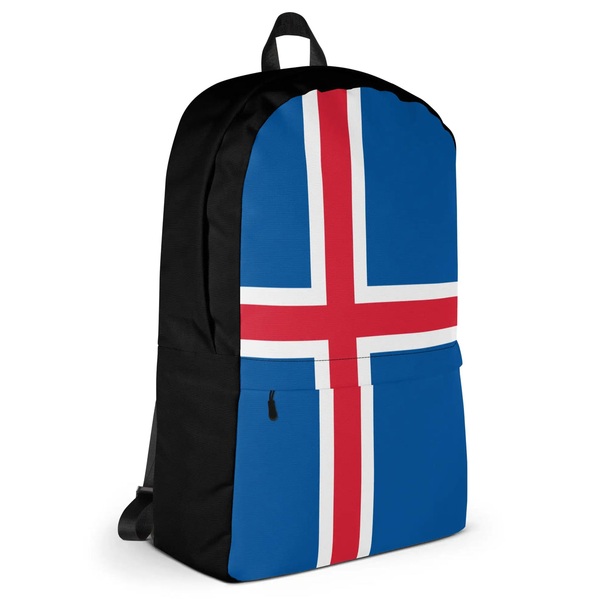 Sac à dos drapeau islande polyester fermeture éclair robuste
