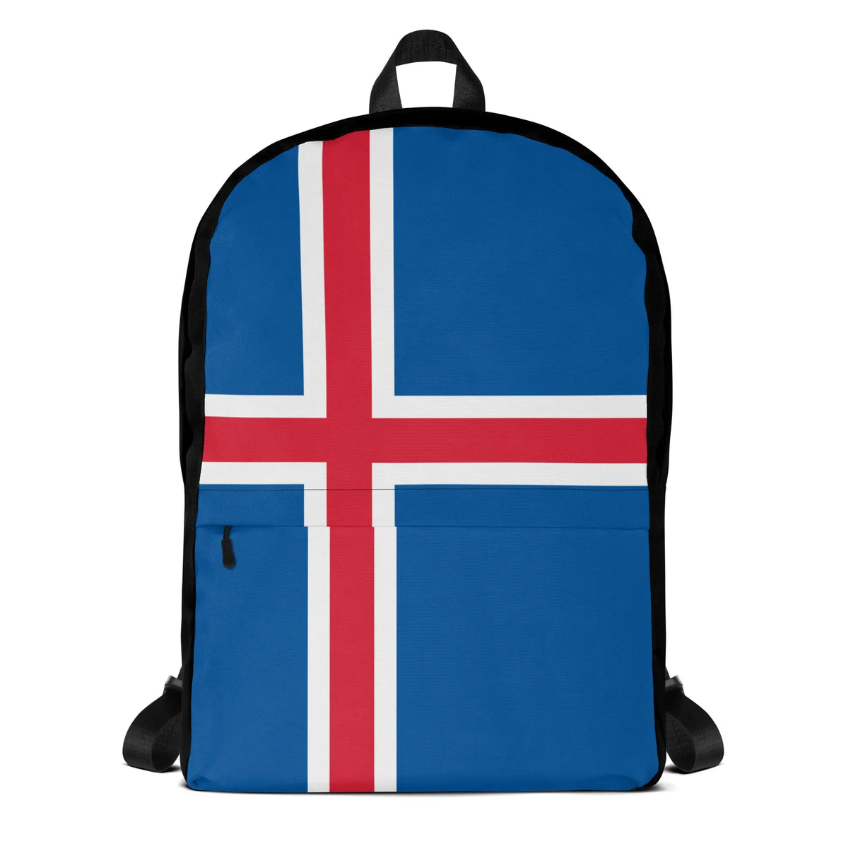 Sac à dos drapeau islande polyester fermeture éclair robuste