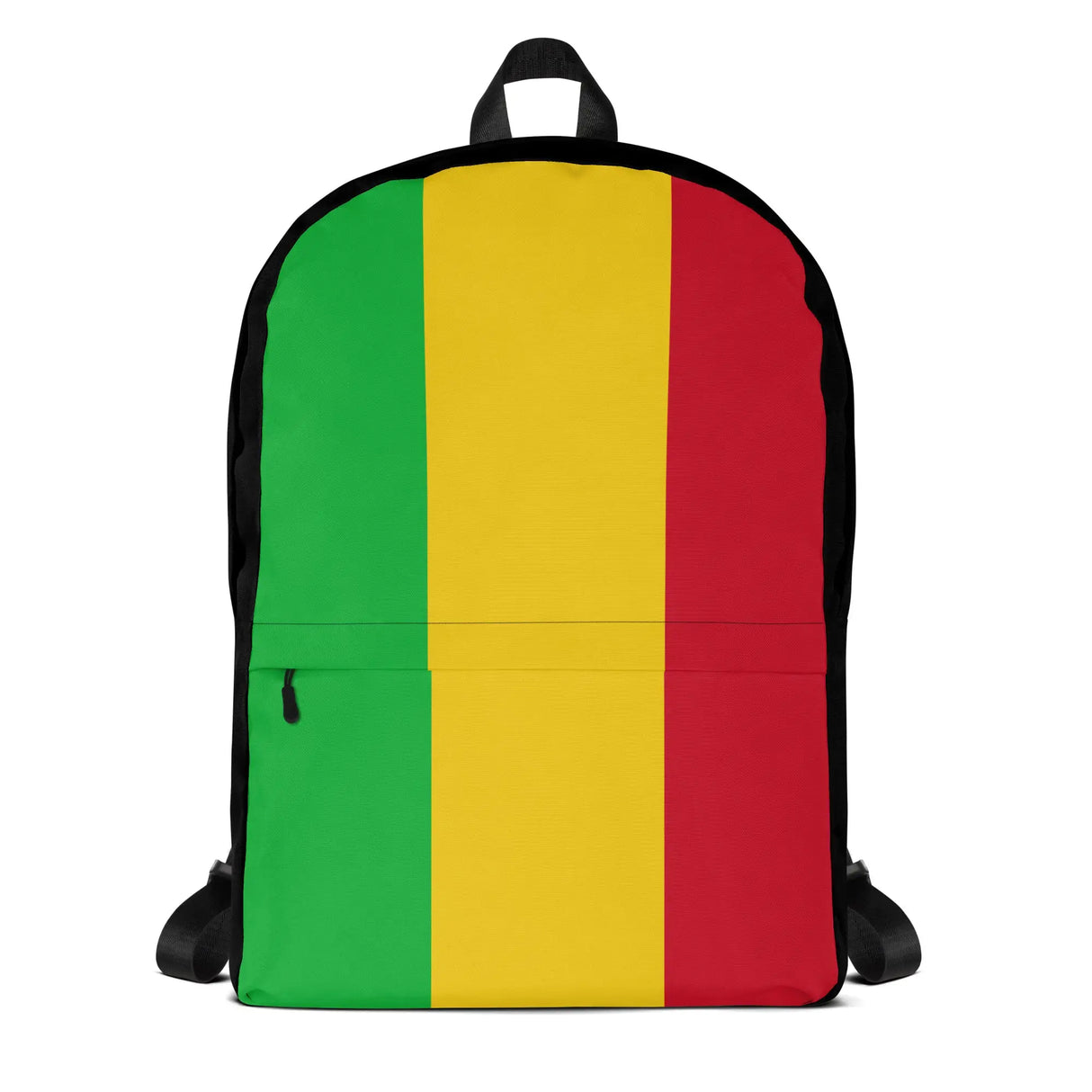 Sac à dos drapeau mali polyester léger résistant