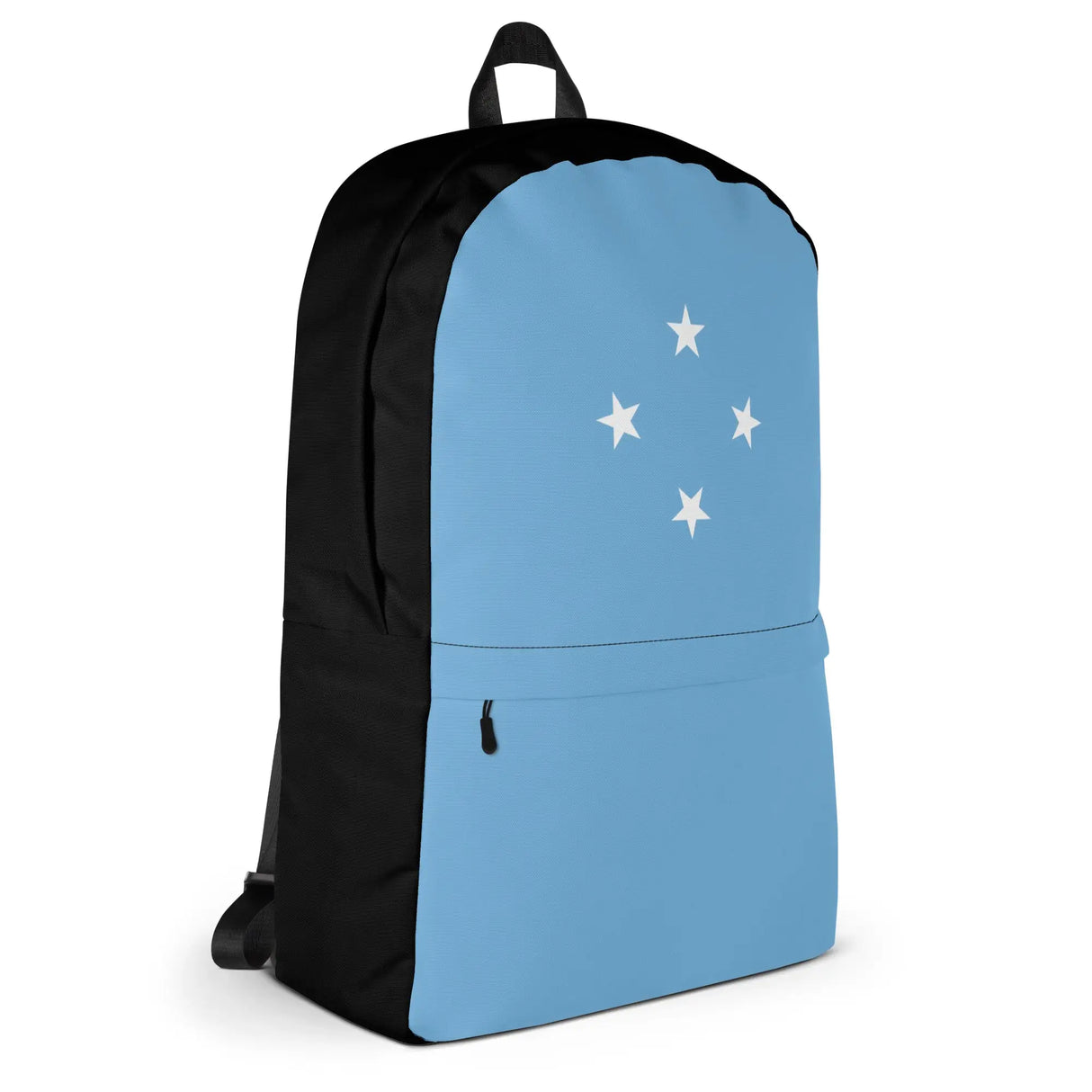 Sac à dos drapeau micronésie polyester fermeture éclair