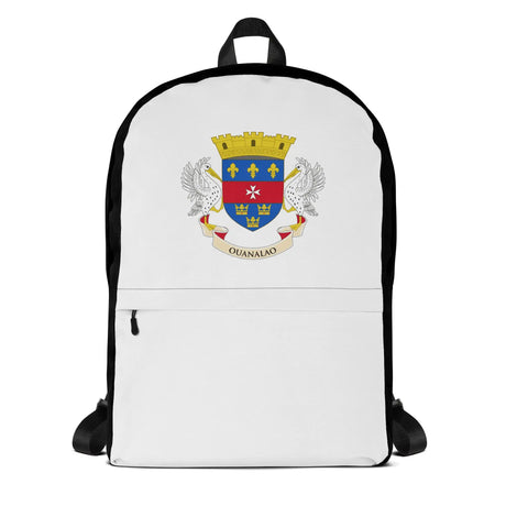Sac à dos drapeau saint-barthélemy polyester résistant