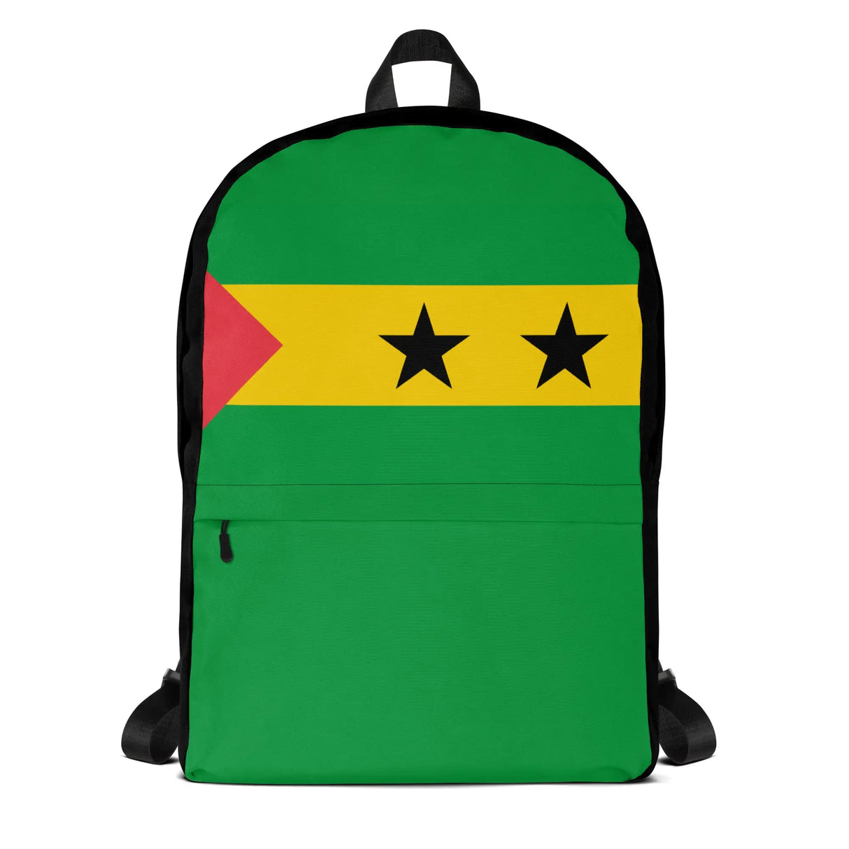 Sac à dos drapeau sao tomé-et-principe polyester résistant