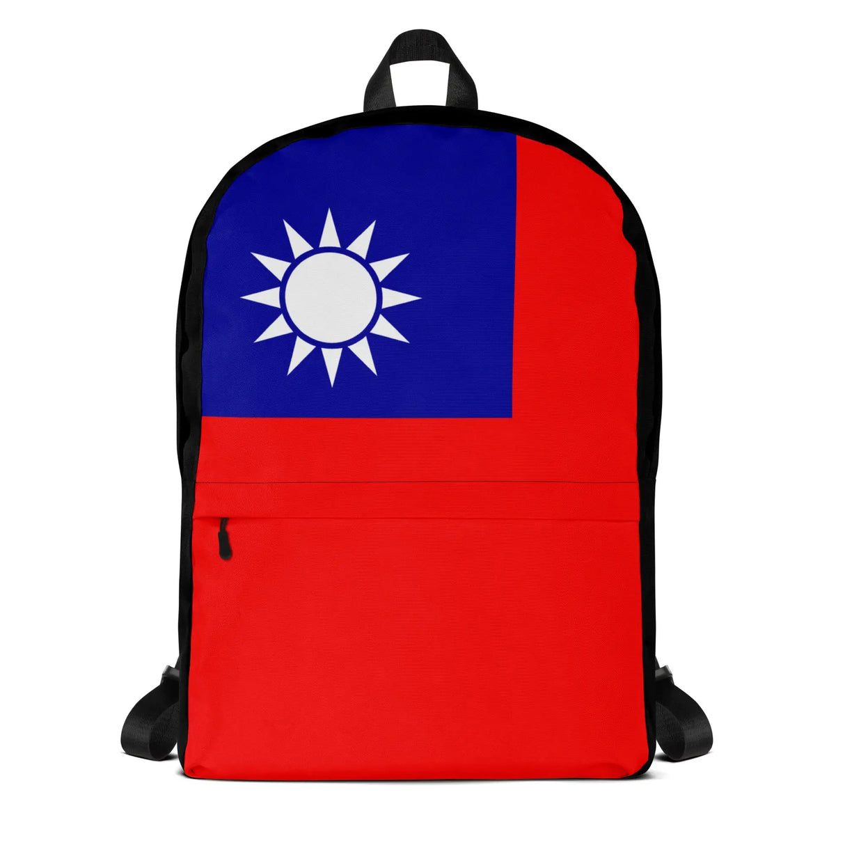 Sac à dos drapeau taïwan polyester pour activités sportives