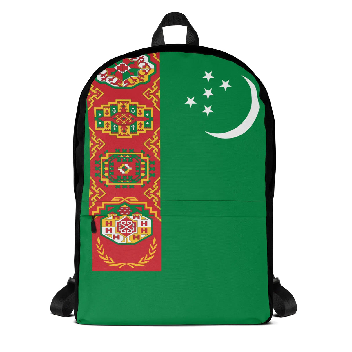 Sac à dos drapeau turkménistan polyester léger résistant