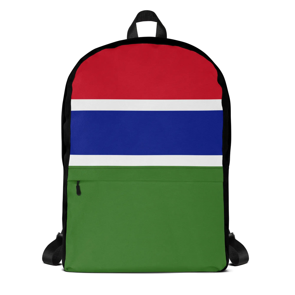 Sac à dos gambie polyester résistant fermeture éclair robuste