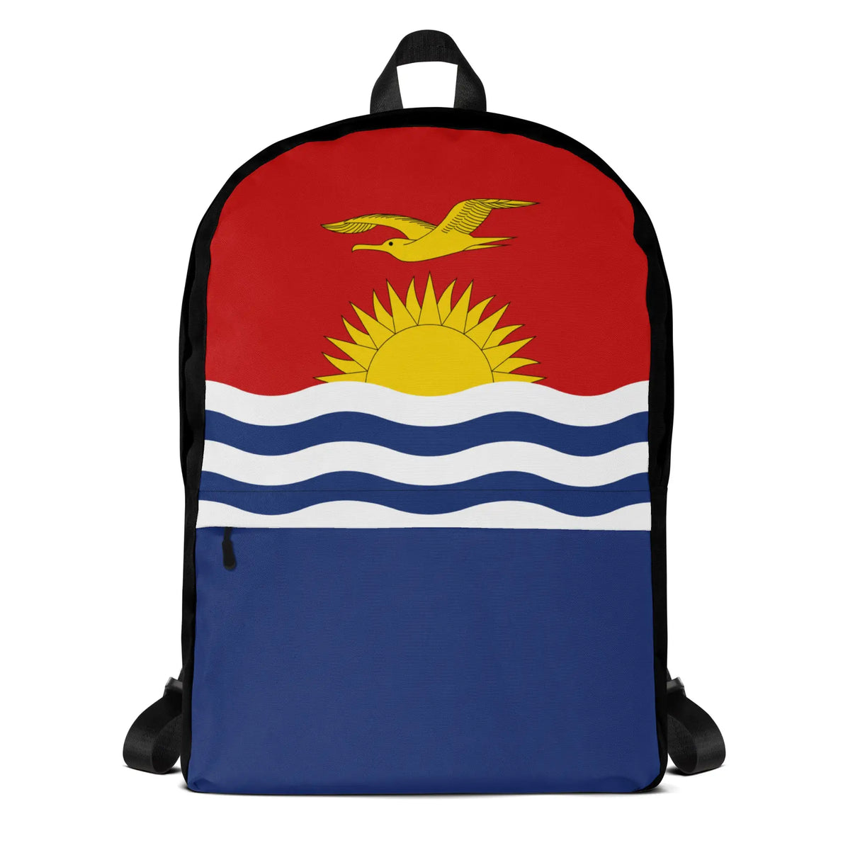 Sac à dos kiribati polyester résistant à l’eau zip solide