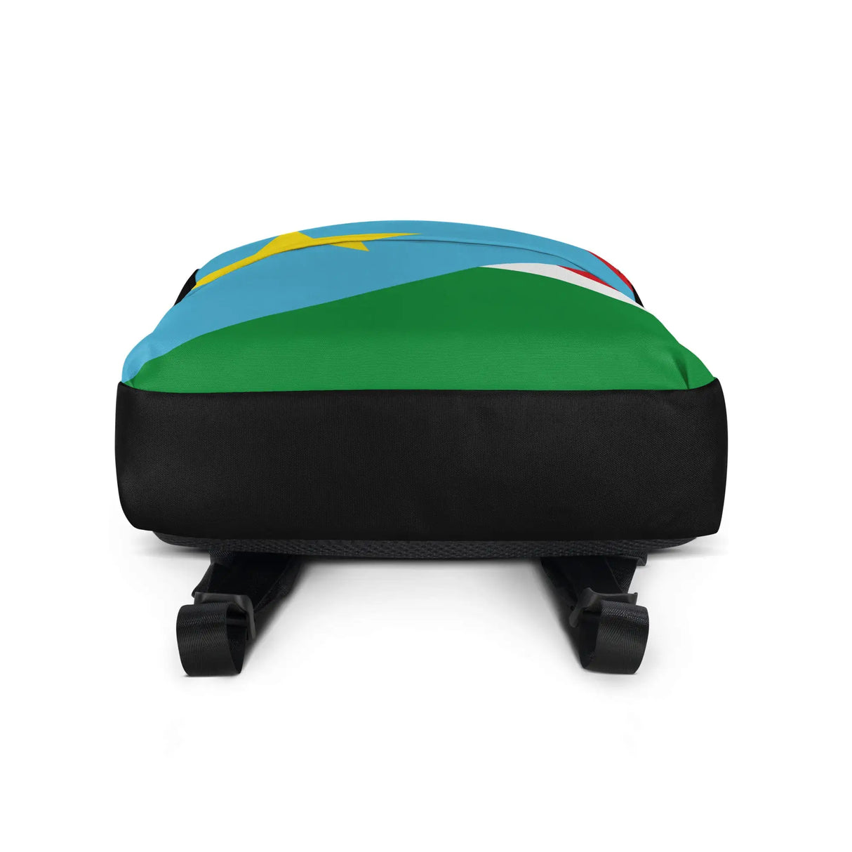 Sac à dos soudan du sud polyester avec fermeture éclair