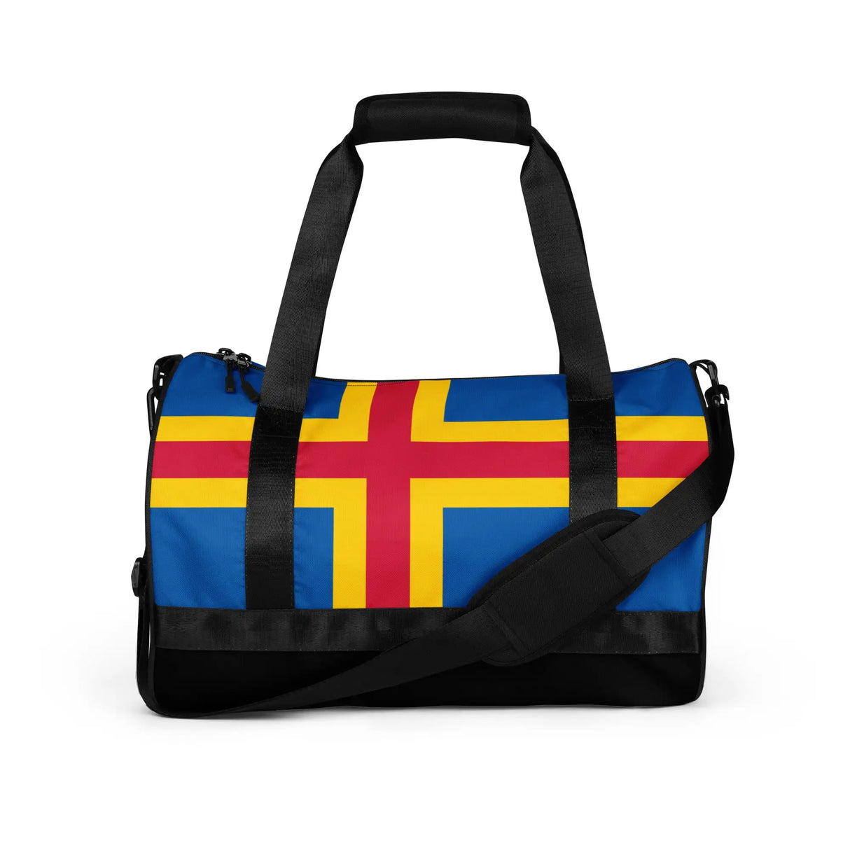 Sac de sport drapeau åland polyester tissu robuste