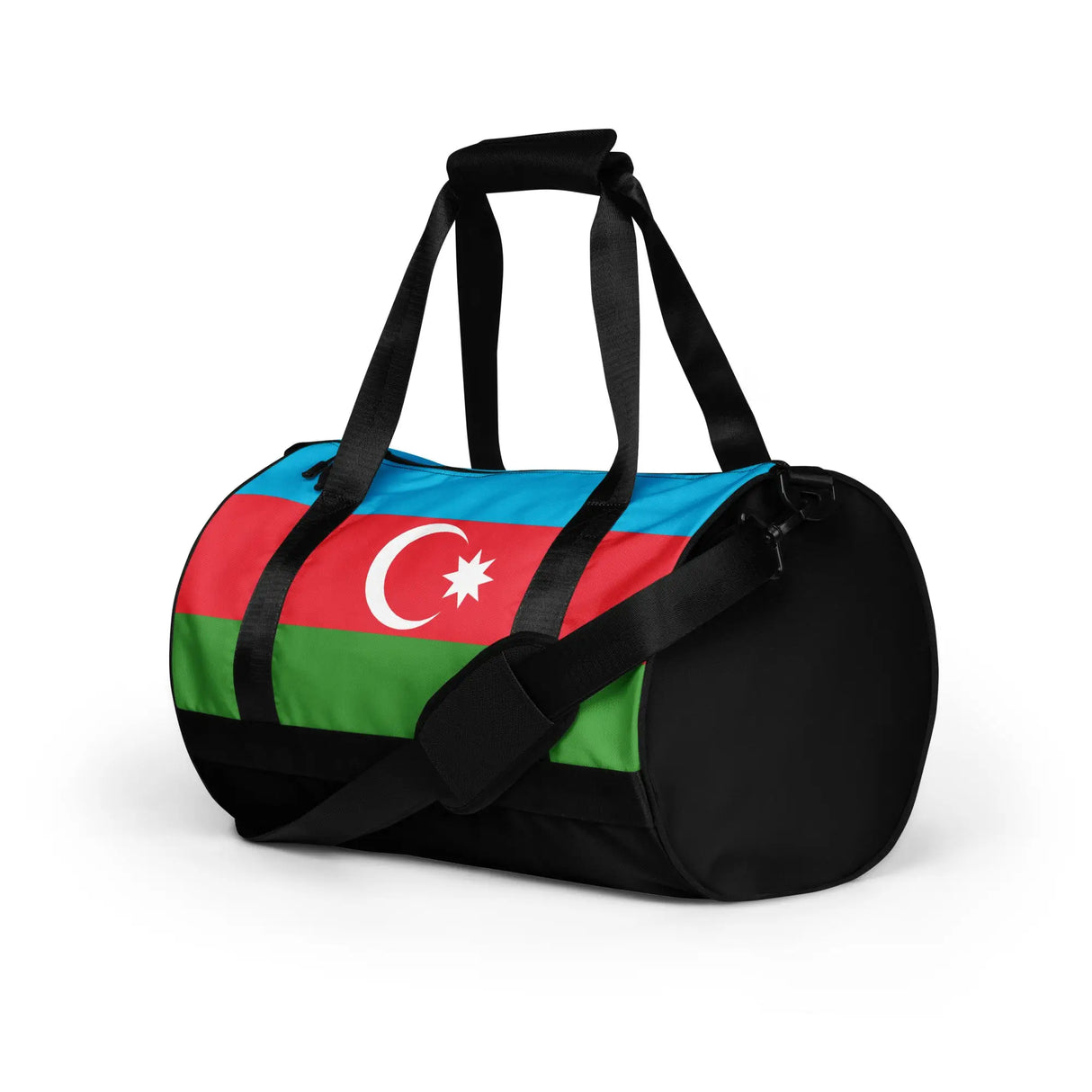 Sac de sport drapeau azerbaïdjan polyester tissu robuste