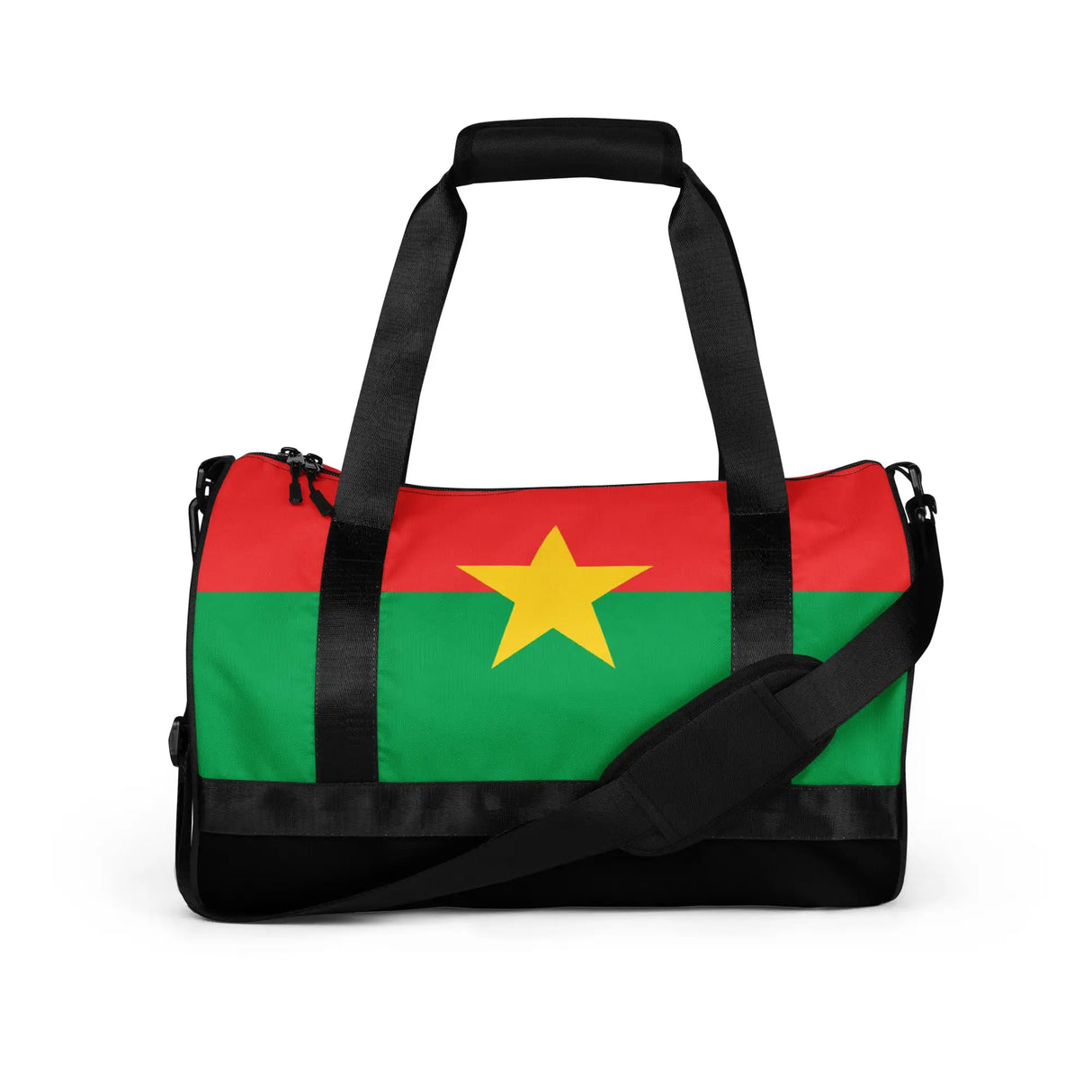 Sac de sport drapeau burkina faso en polyester robuste