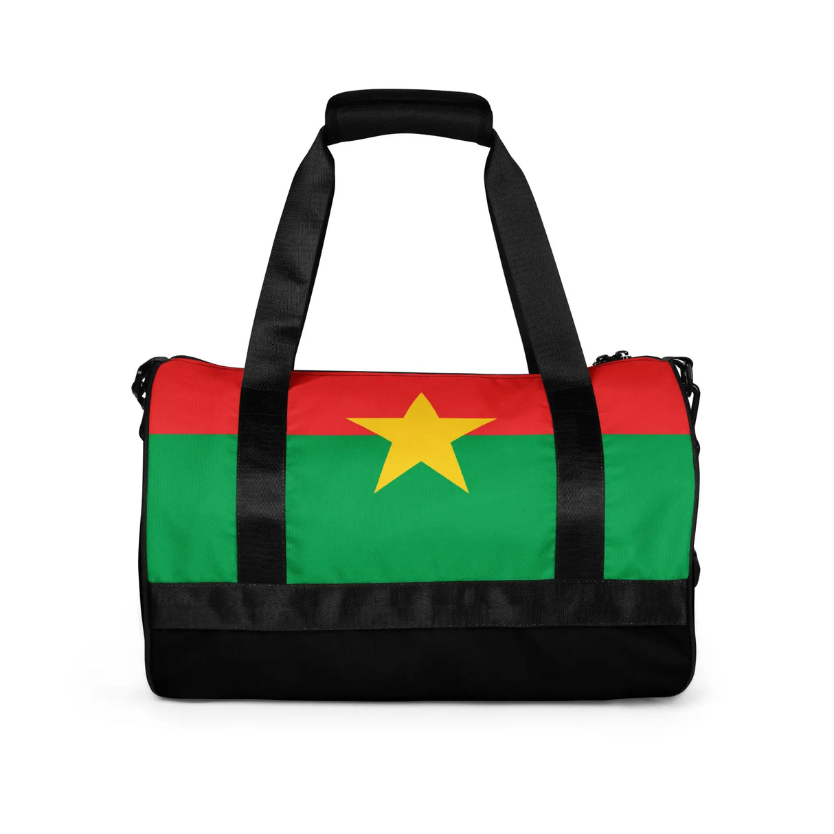 Sac de sport drapeau burkina faso en polyester robuste