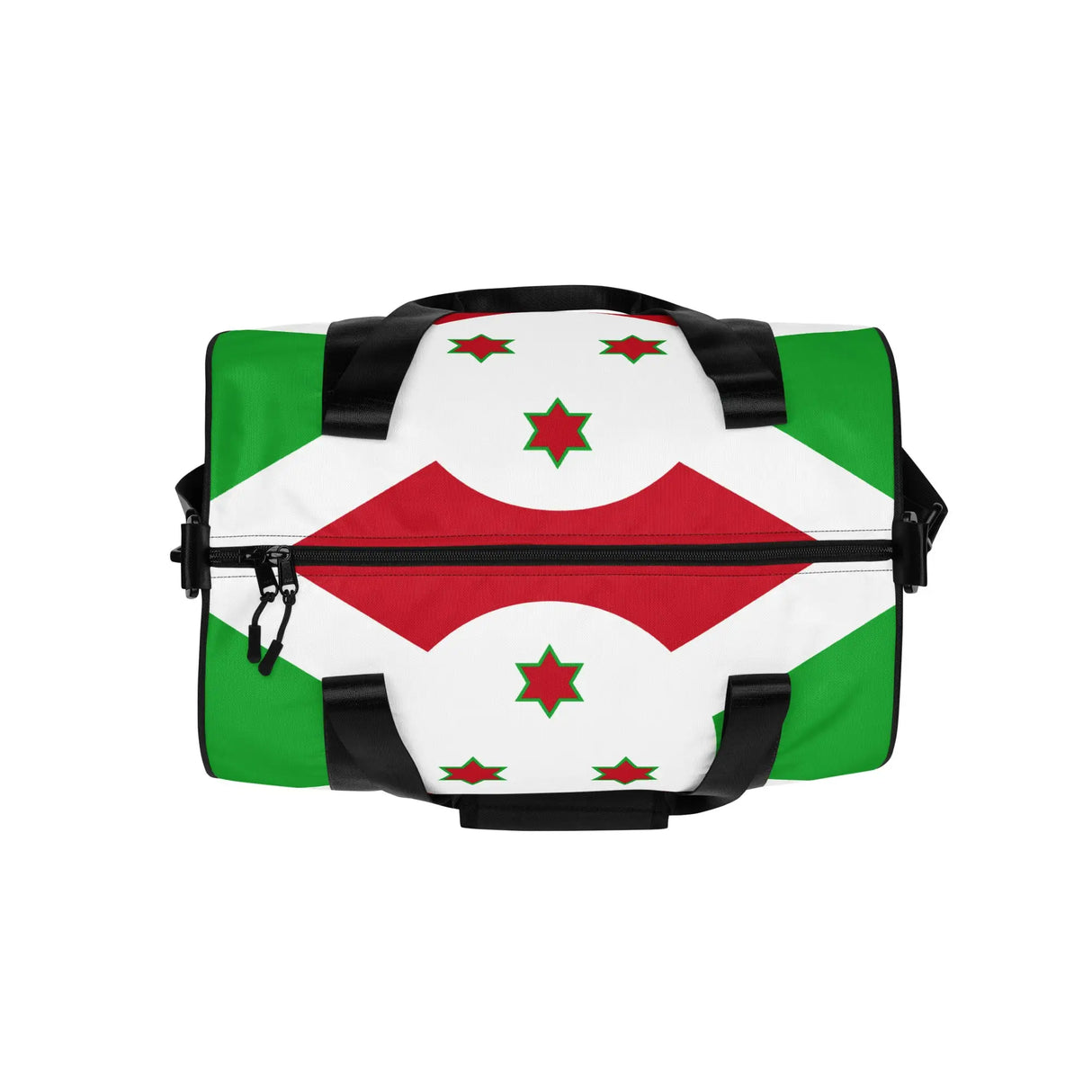 Sac de sport drapeau burundi polyester tissu robuste