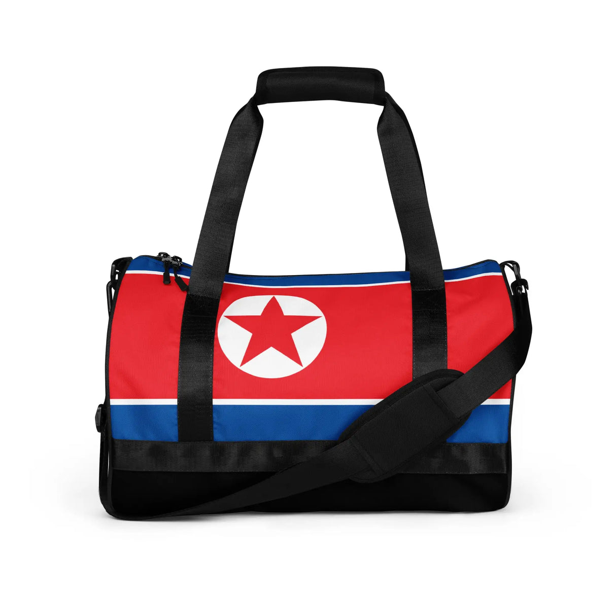 Sac de sport drapeau corée du nord tissu robuste polyester