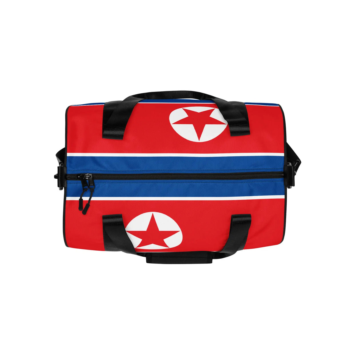 Sac de sport drapeau corée du nord tissu robuste polyester