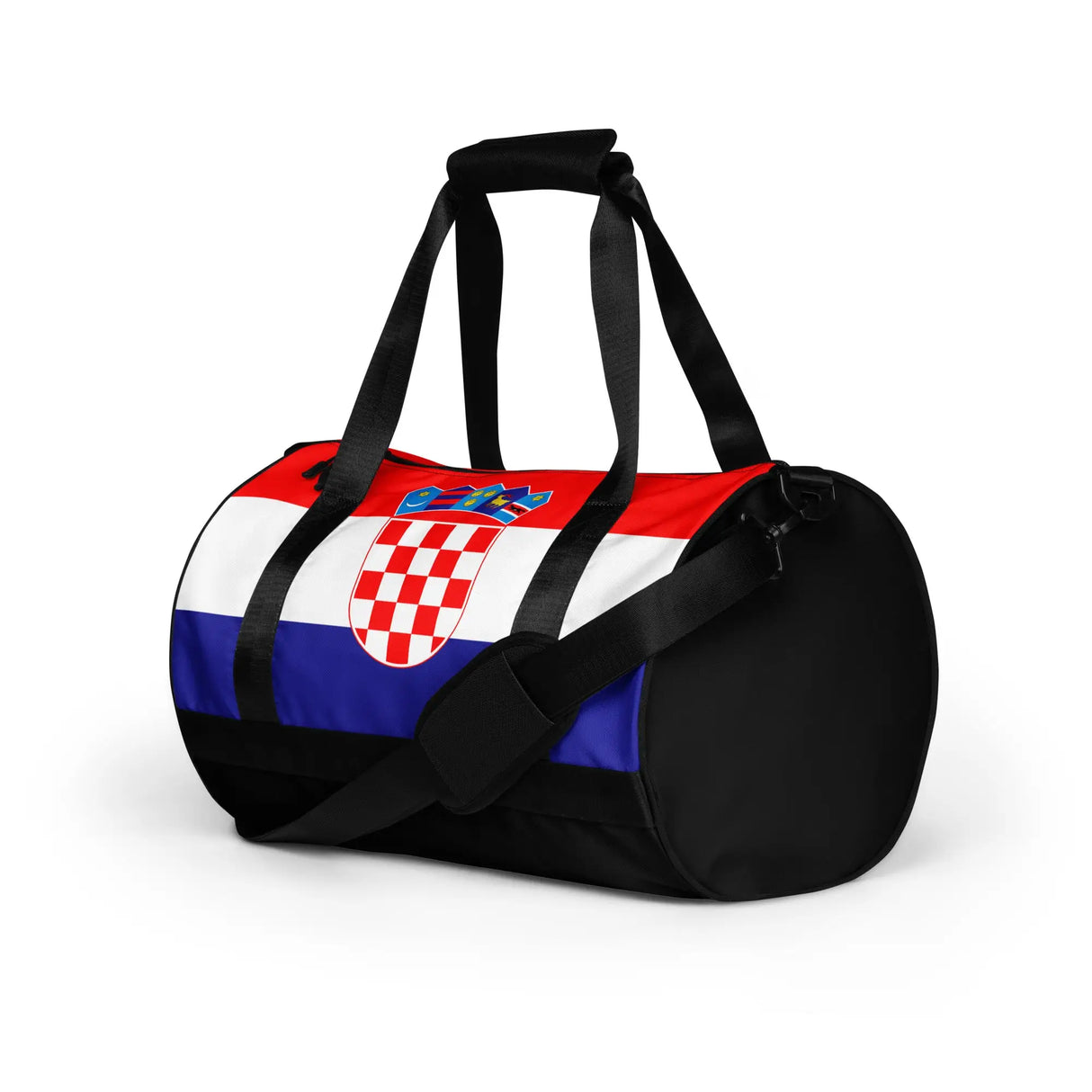 Sac de sport drapeau croatie polyester tissu robuste