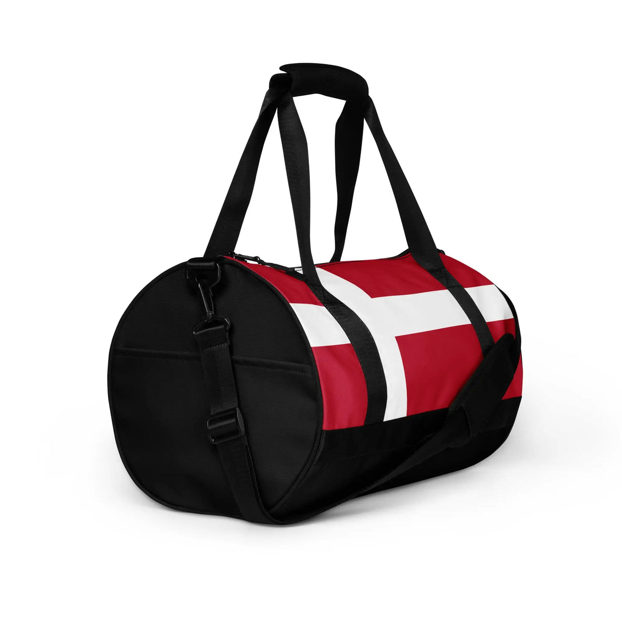 Sac de sport drapeau danemark tissu robuste polyester