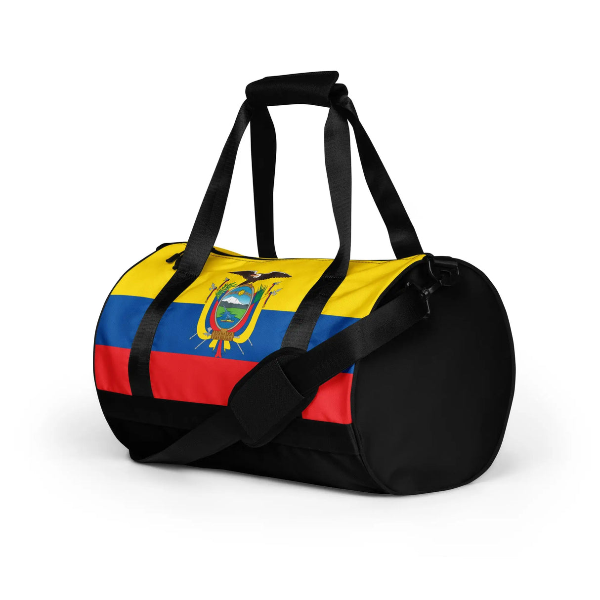 Sac de sport drapeau équateur polyester tissu robuste