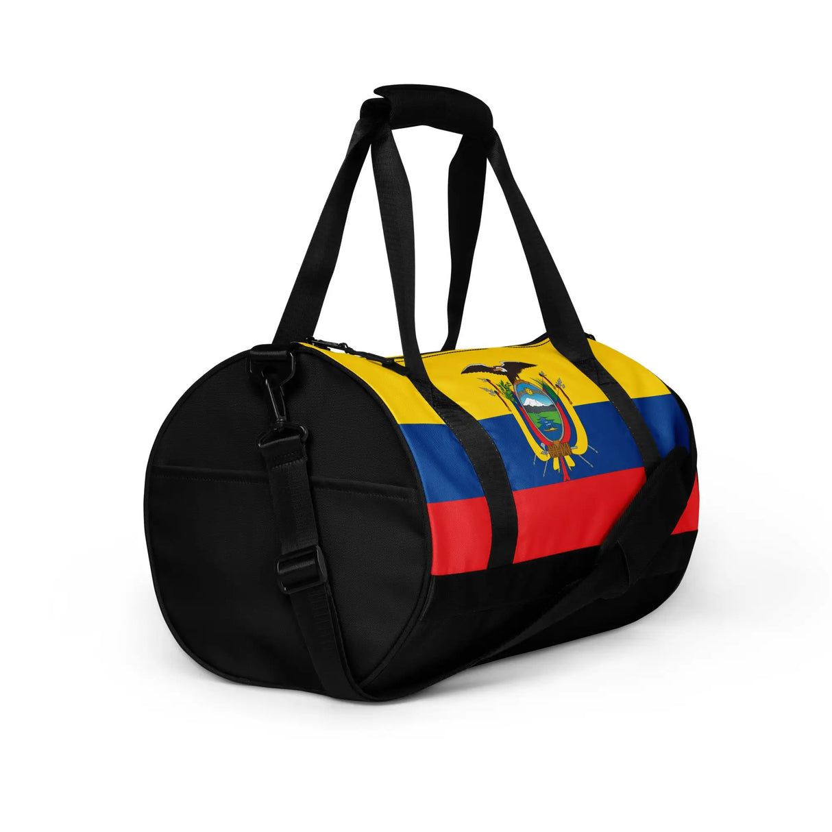 Sac de sport drapeau équateur polyester tissu robuste