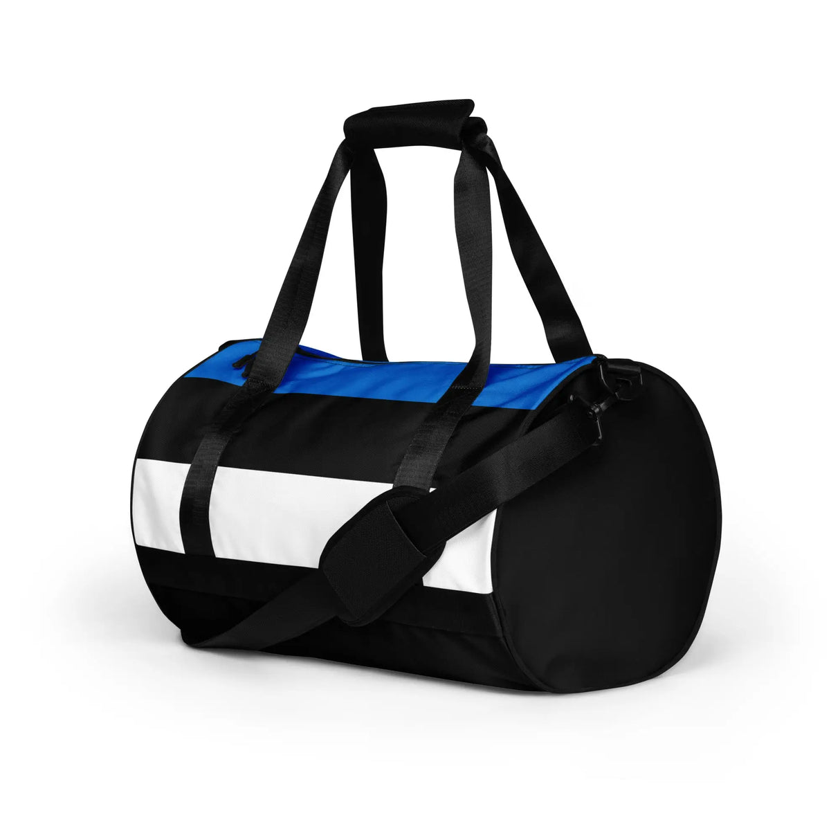 Sac de sport drapeau estonie polyester tissu robuste