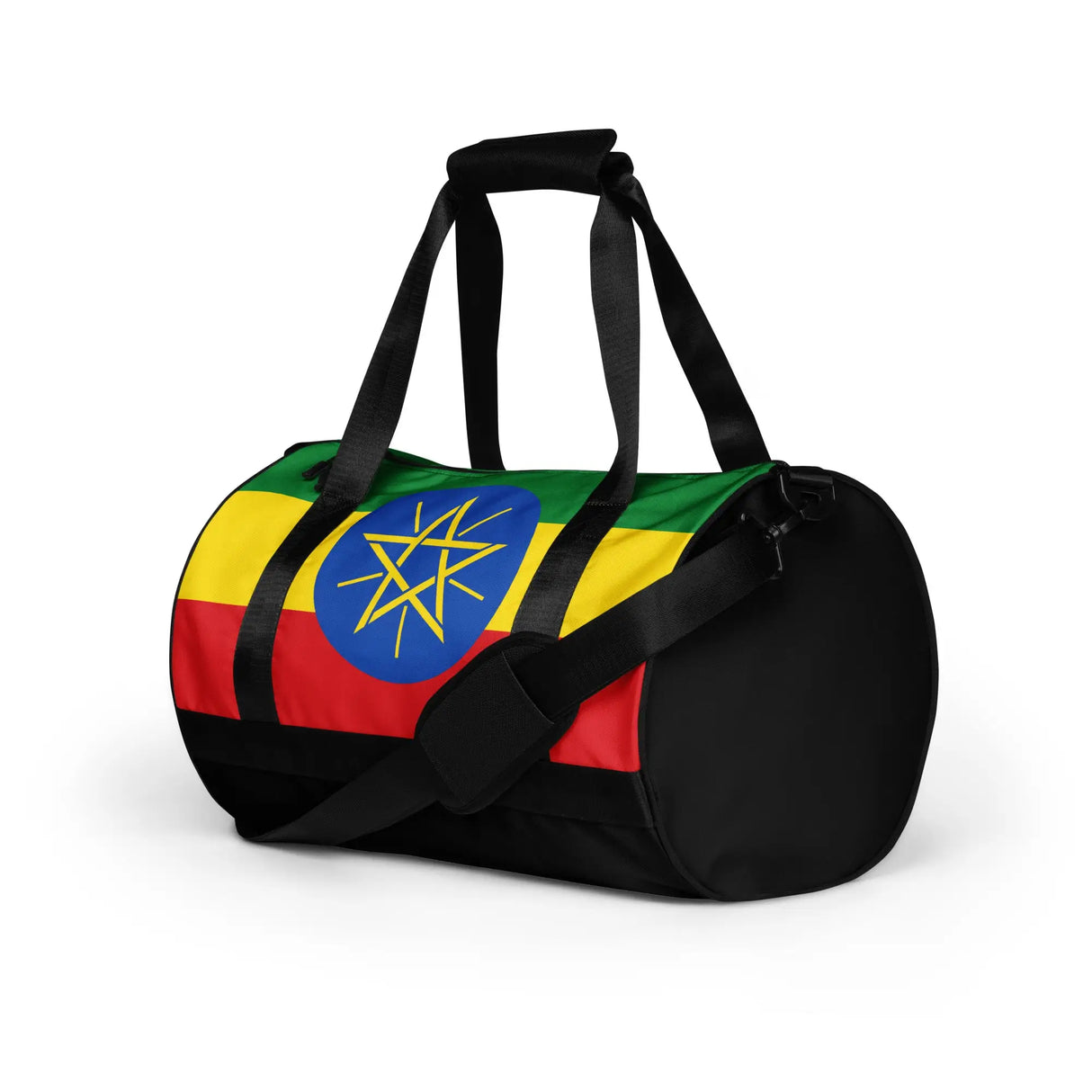 Sac de sport drapeau éthiopie polyester tissu robuste