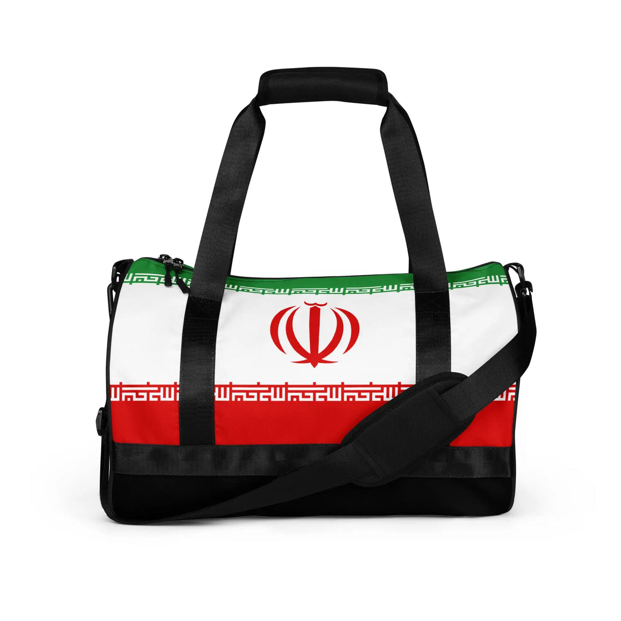 Sac de sport drapeau iran polyester tissu robuste