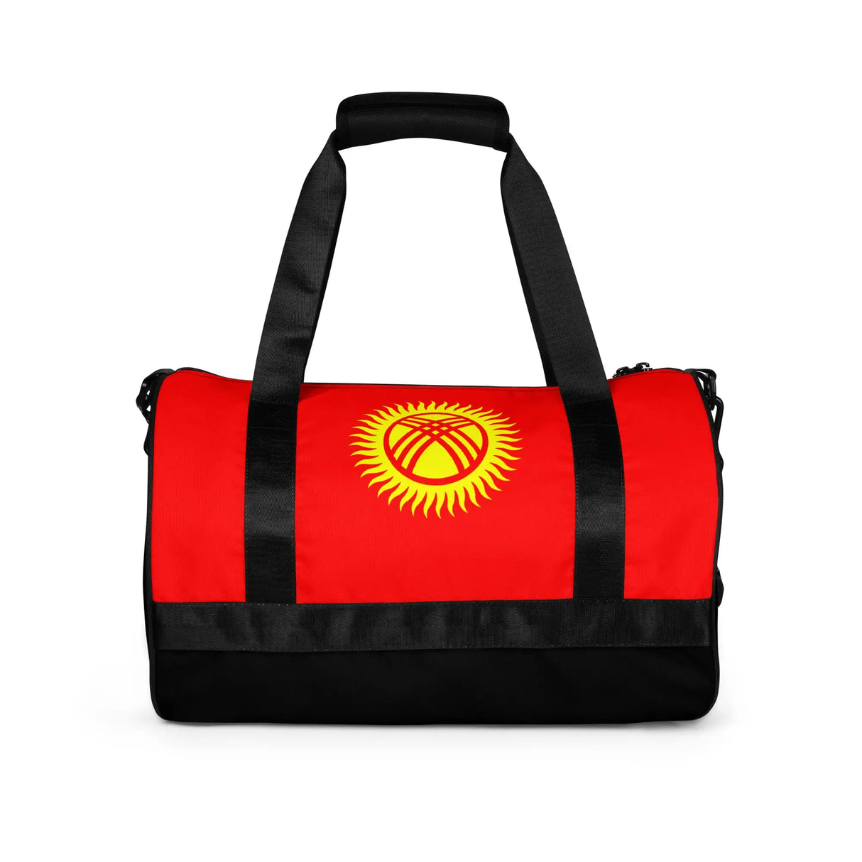 Sac de sport drapeau kirghizistan polyester robuste