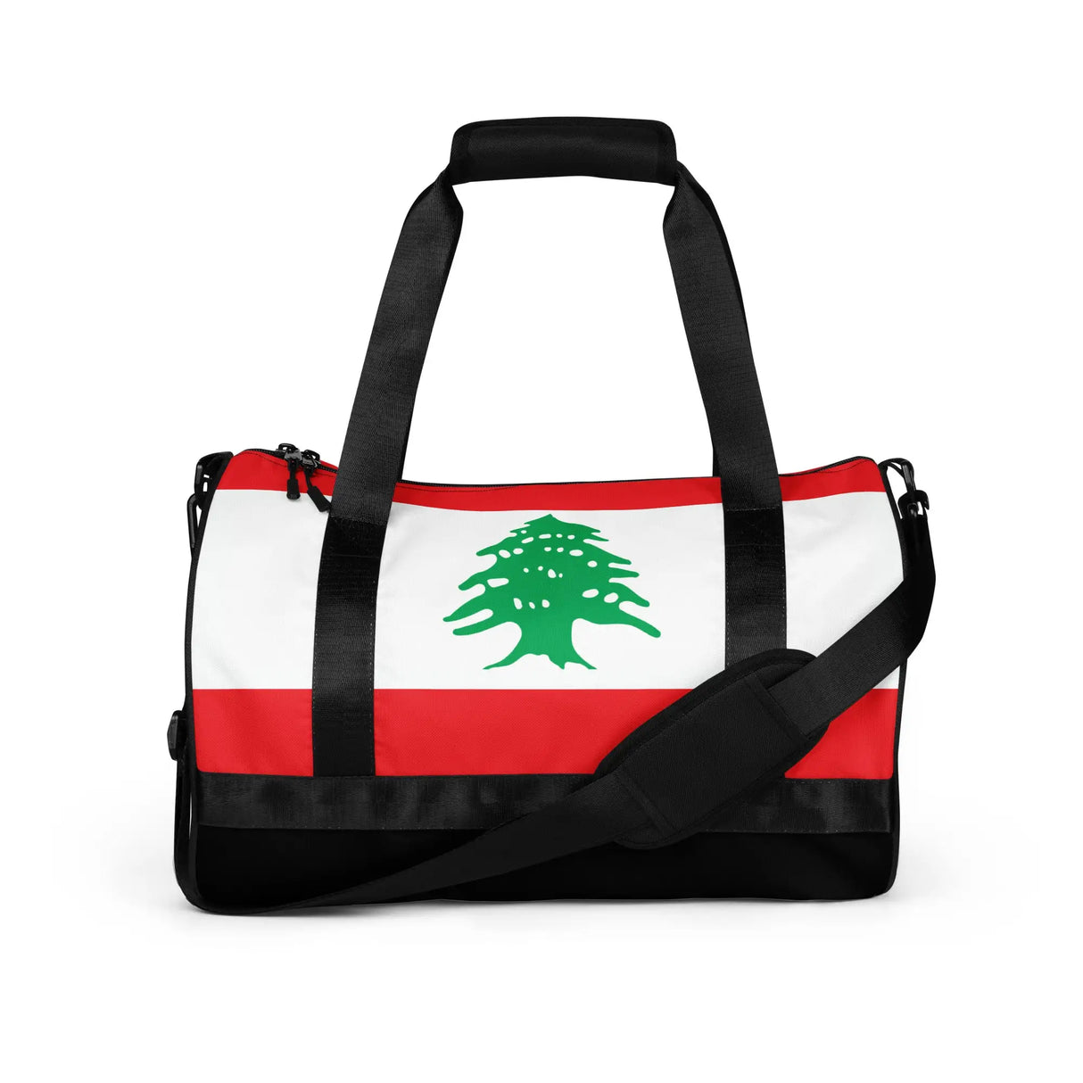 Sac de sport drapeau liban polyester tissu robuste