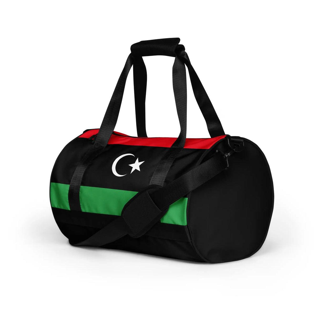 Sac de sport drapeau libye polyester tissu robuste