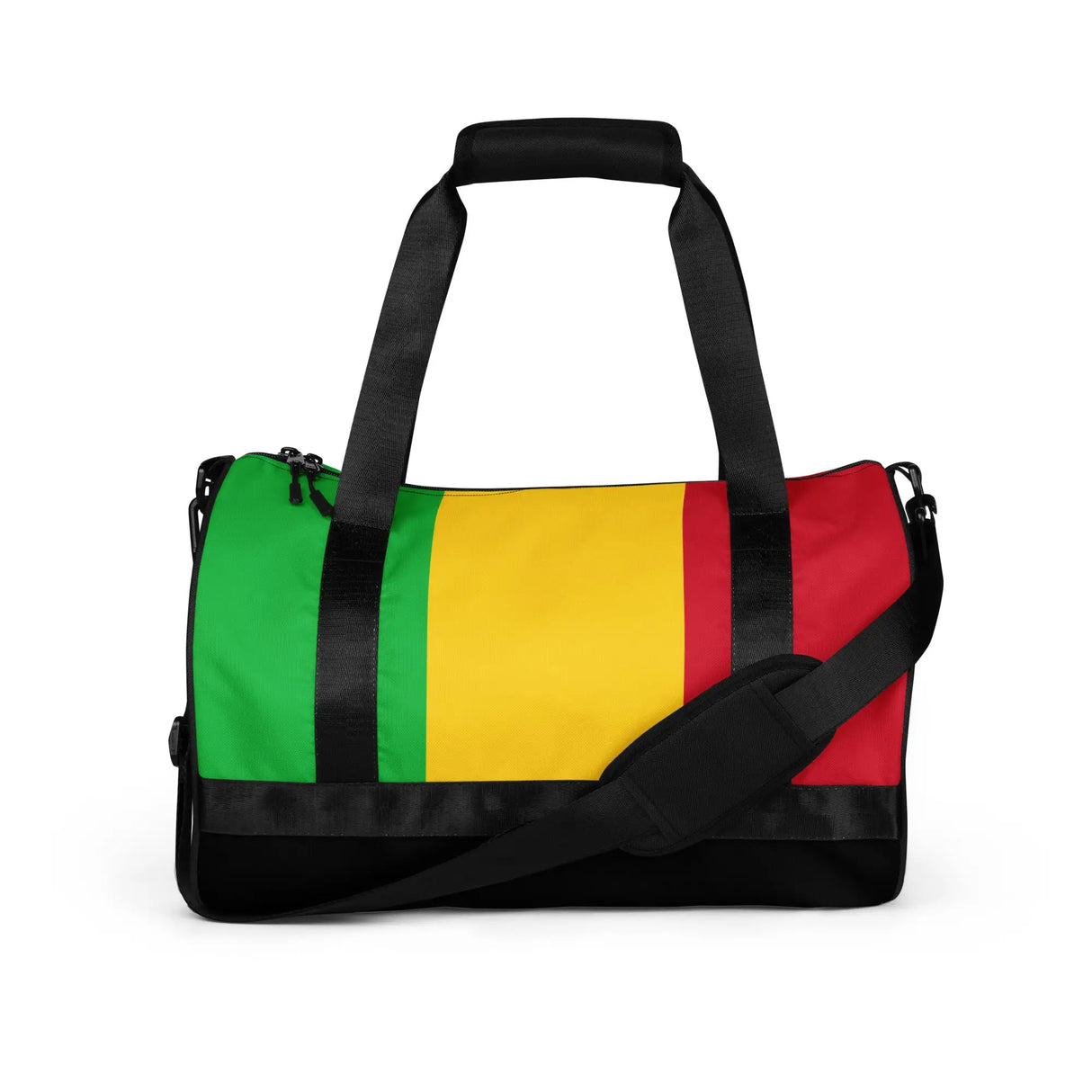 Sac de sport drapeau mali polyester tissu robuste coloré