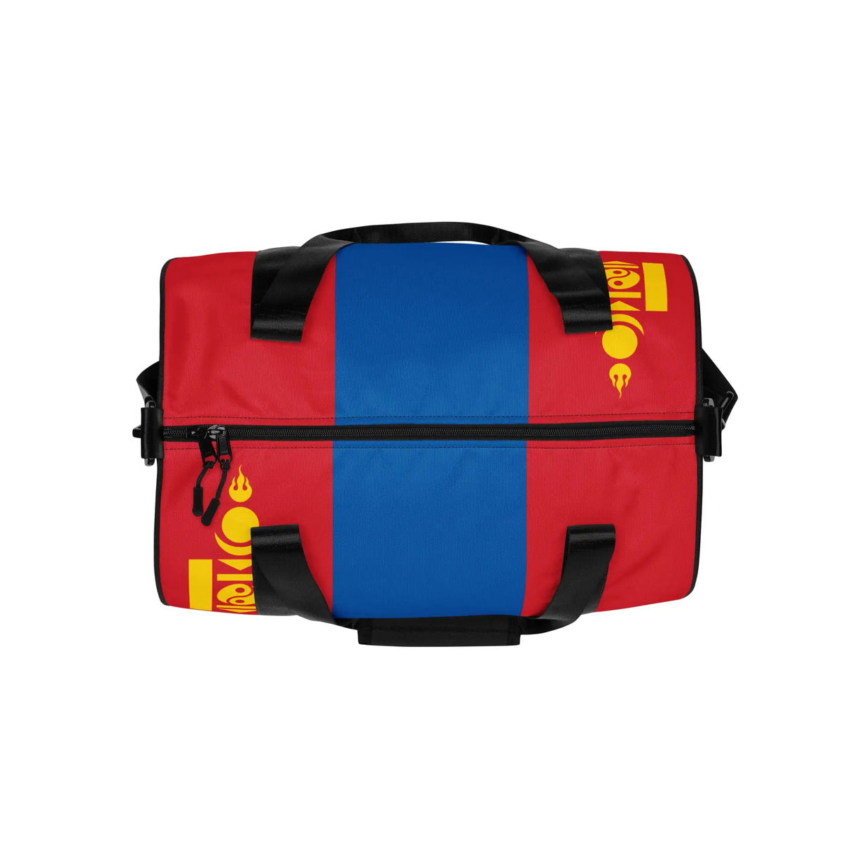 Sac de sport drapeau mongolie polyester tissu robuste