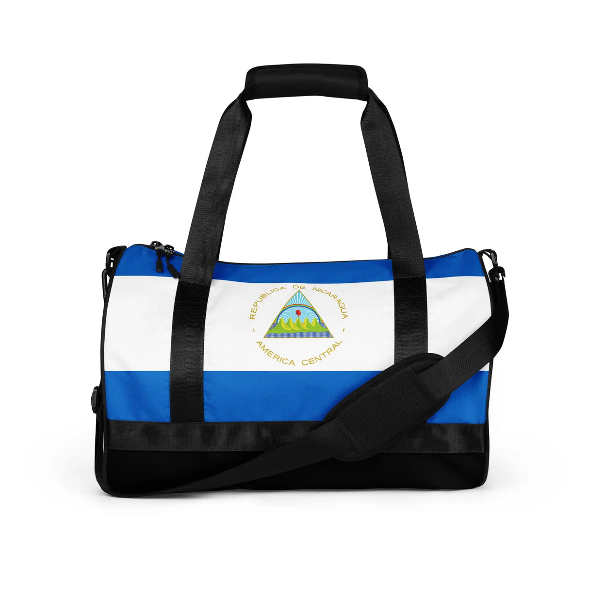 Sac de sport drapeau nicaragua polyester tissu robuste