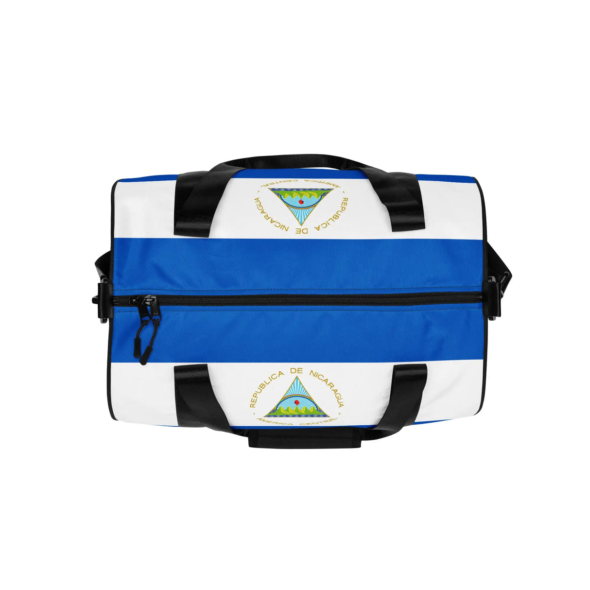 Sac de sport drapeau nicaragua polyester tissu robuste