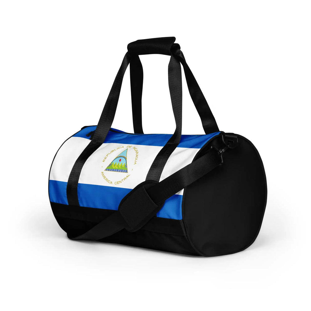 Sac de sport drapeau nicaragua polyester tissu robuste