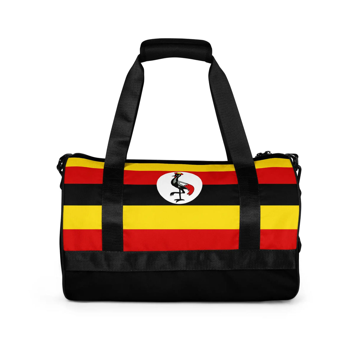 Sac de sport drapeau ouganda polyester tissu robuste