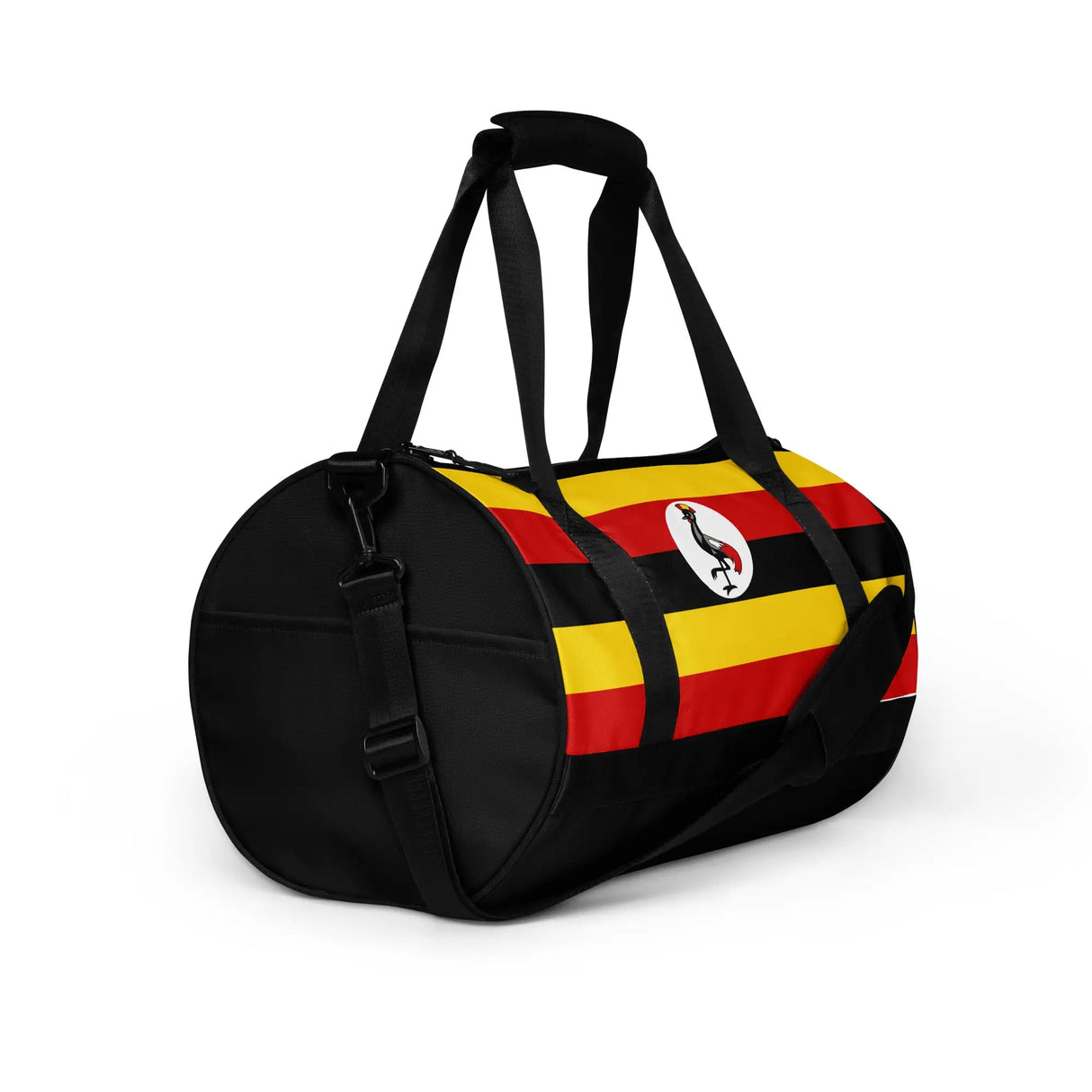 Sac de sport drapeau ouganda polyester tissu robuste