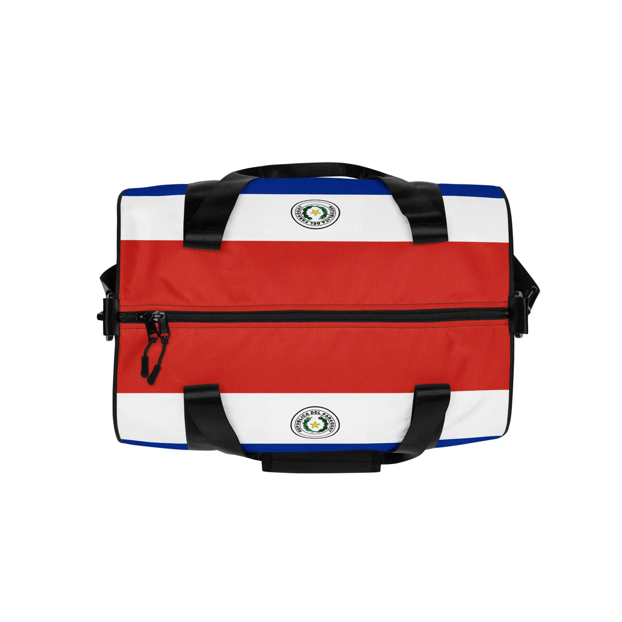Sac de sport drapeau paraguay en polyester tissu robuste