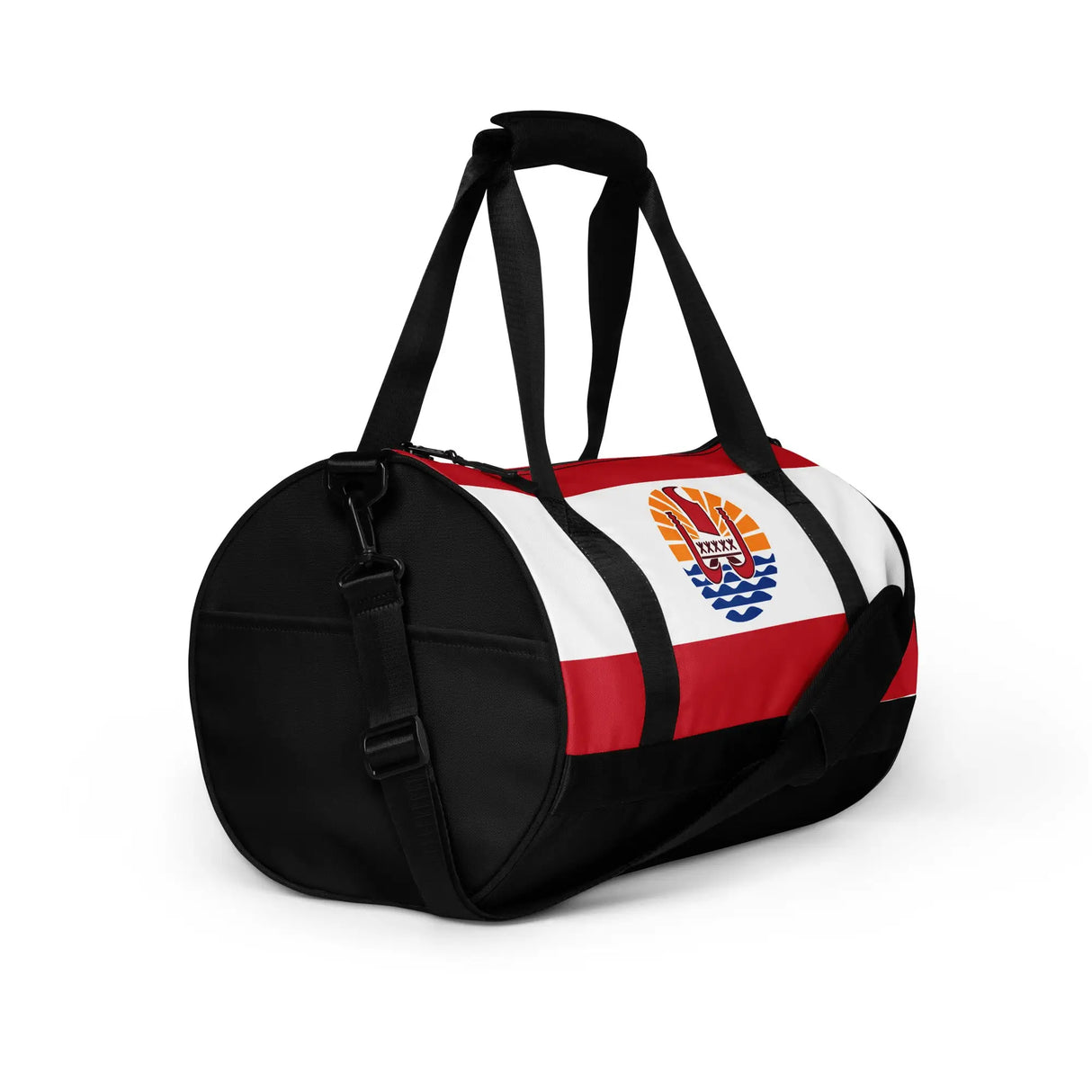 Sac de sport drapeau polynésie française polyester robuste