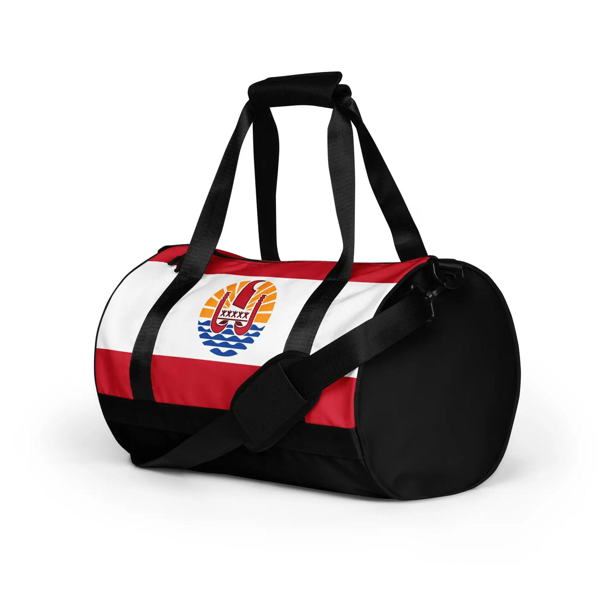 Sac de sport drapeau polynésie française polyester robuste