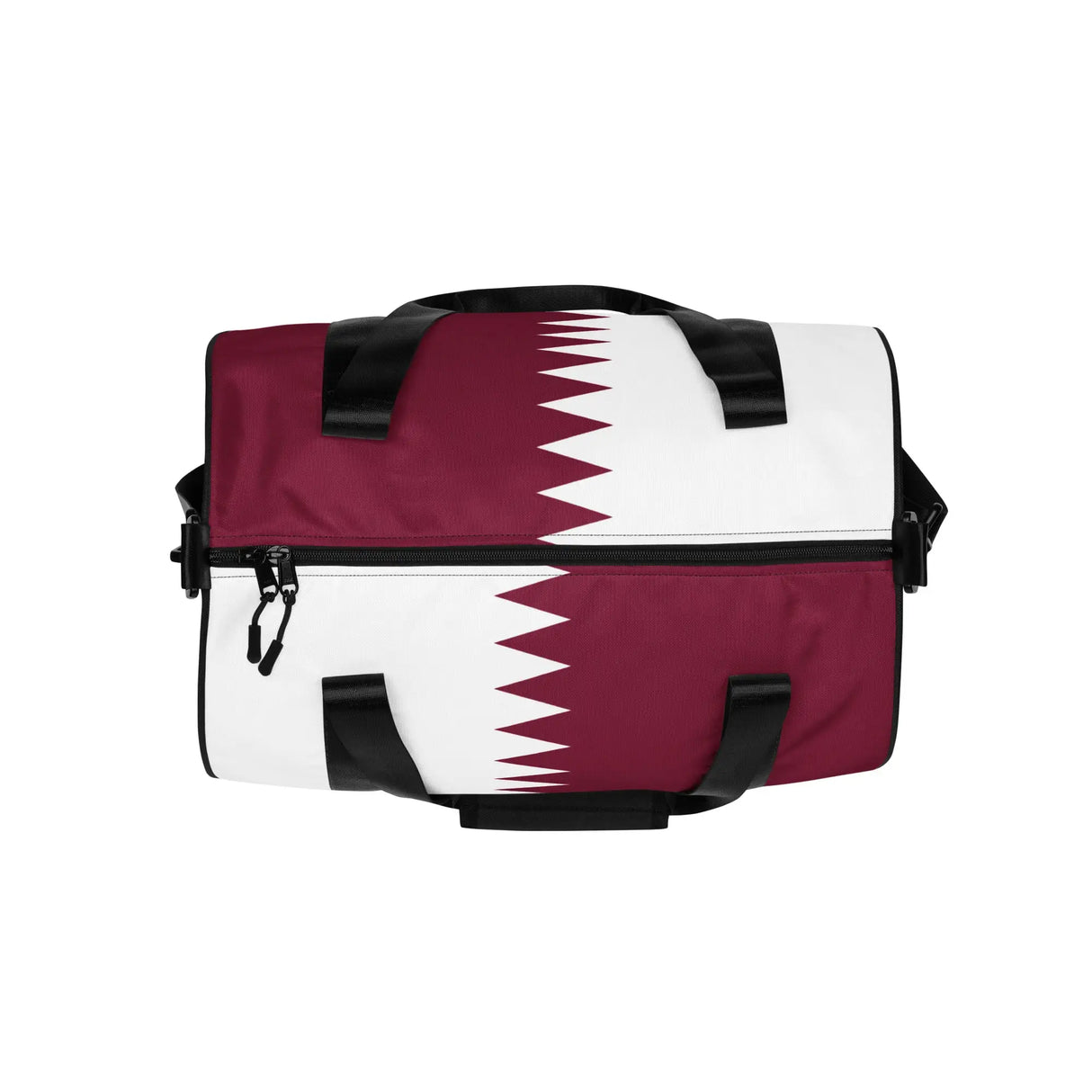 Sac de sport drapeau qatar polyester tissu robuste