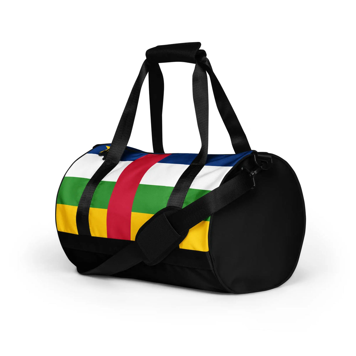Sac de sport drapeau république centrafricaine polyester robuste