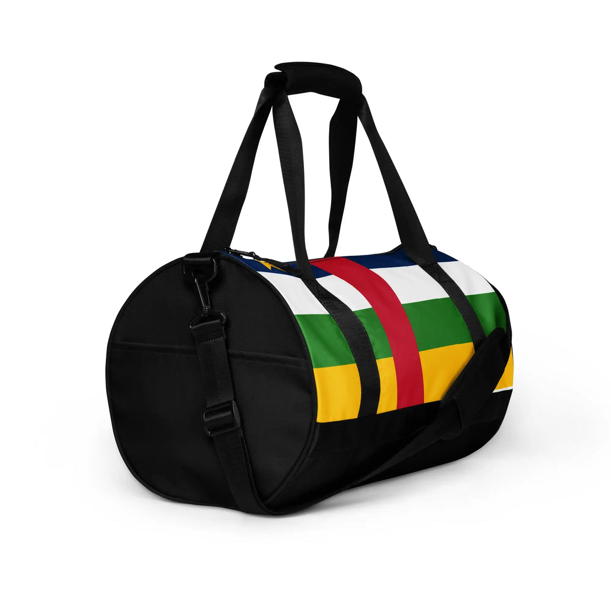 Sac de sport drapeau république centrafricaine polyester robuste