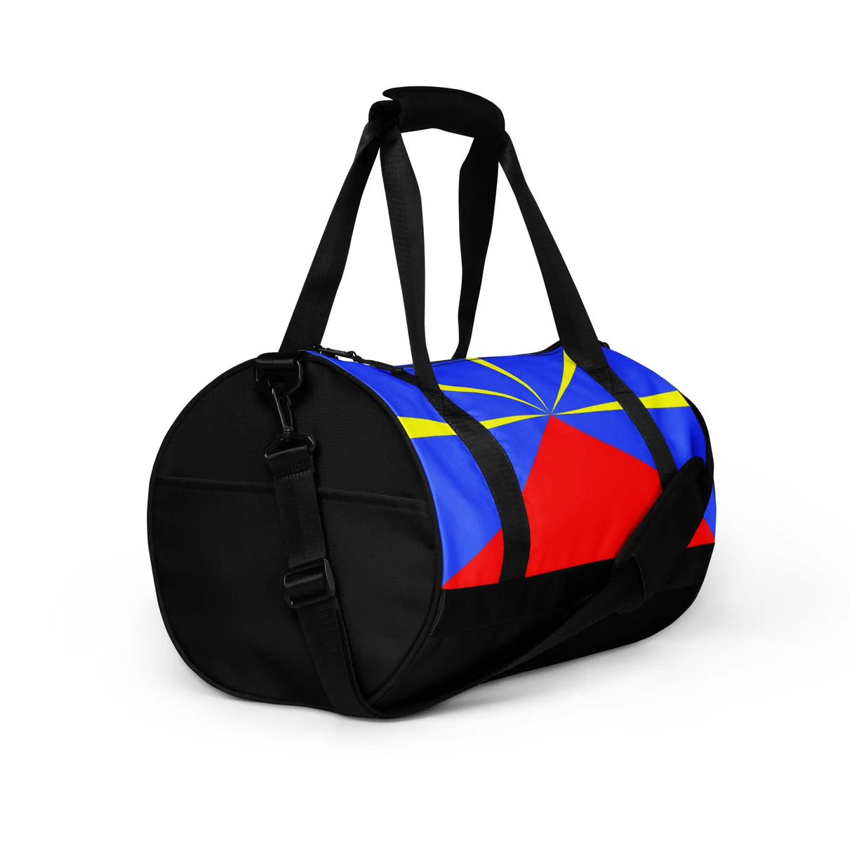 Sac de sport drapeau réunion polyester robuste multicolore