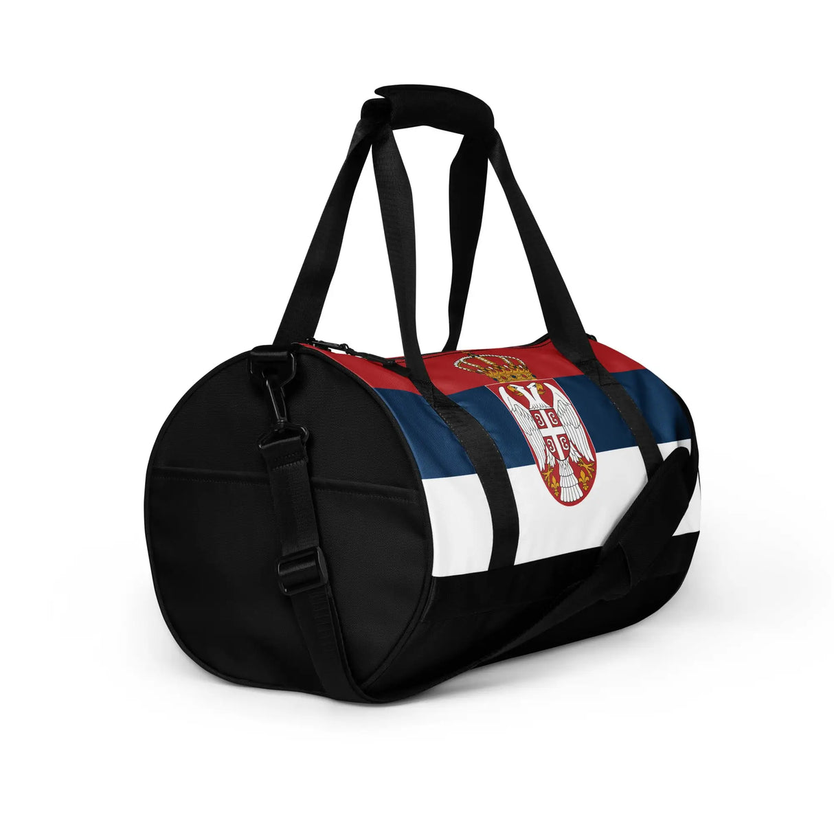 Sac de sport drapeau serbie polyester tissu robuste